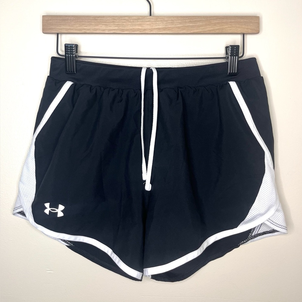 3 for‎ 20 UNDER ARMOUR Women Loose Shorts Lined Black & White | Small